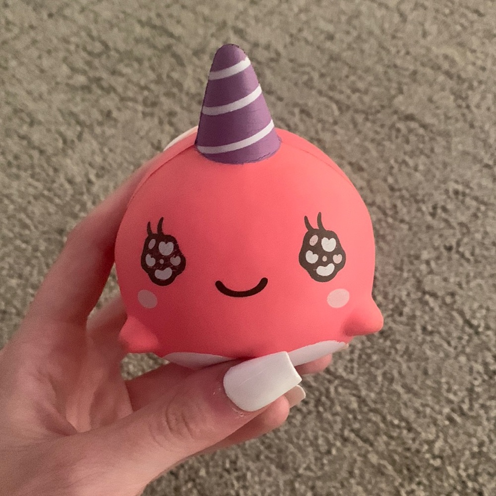 Pink Ibloom narwhal